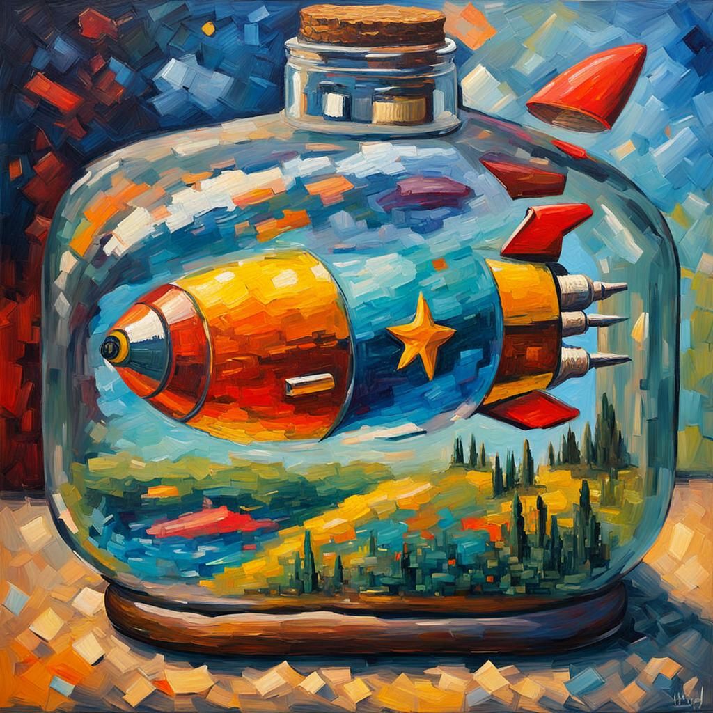 Rocket in a Bottle: Expressionist Museum Piece