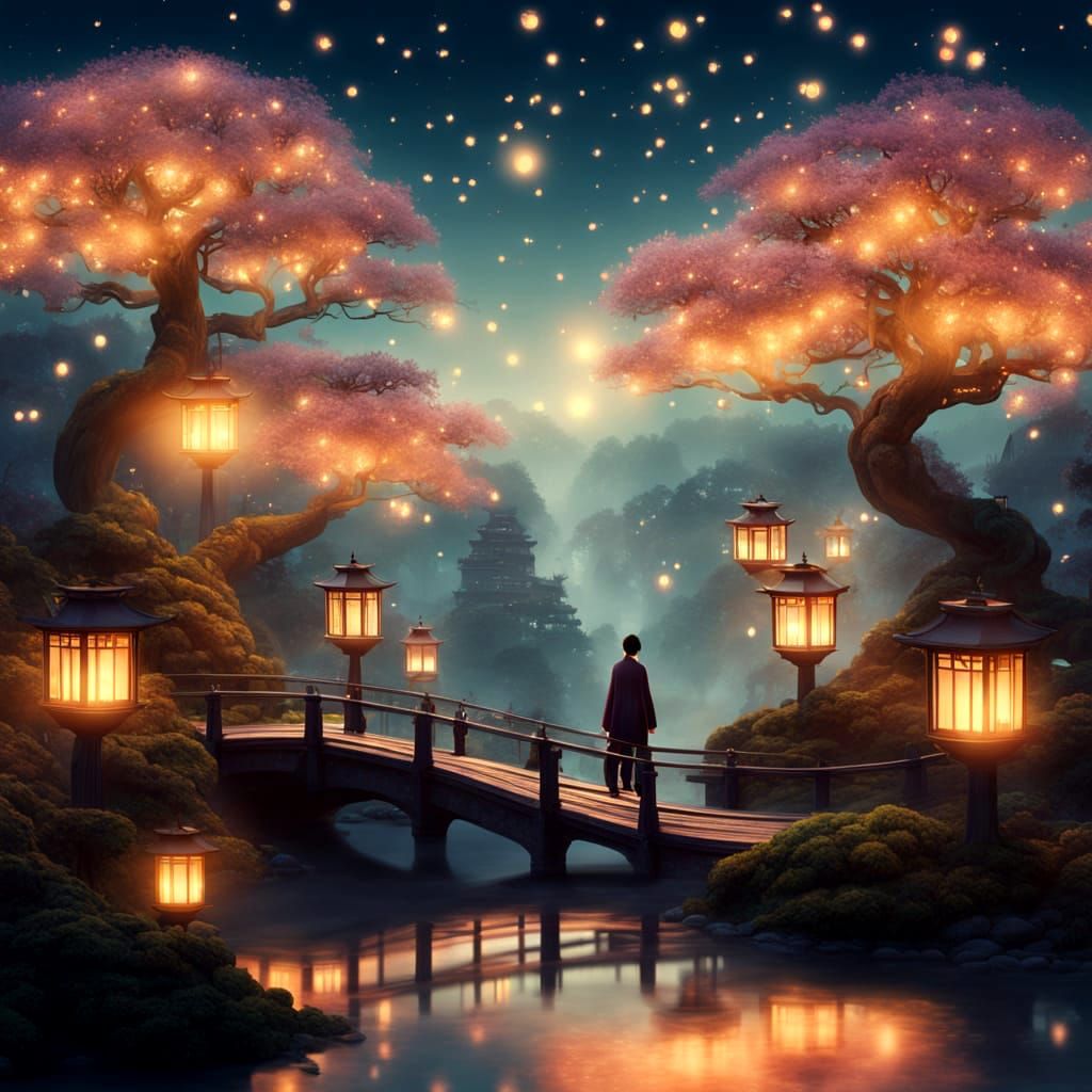 Bonsai Villages: Ethereal Twilight Journey