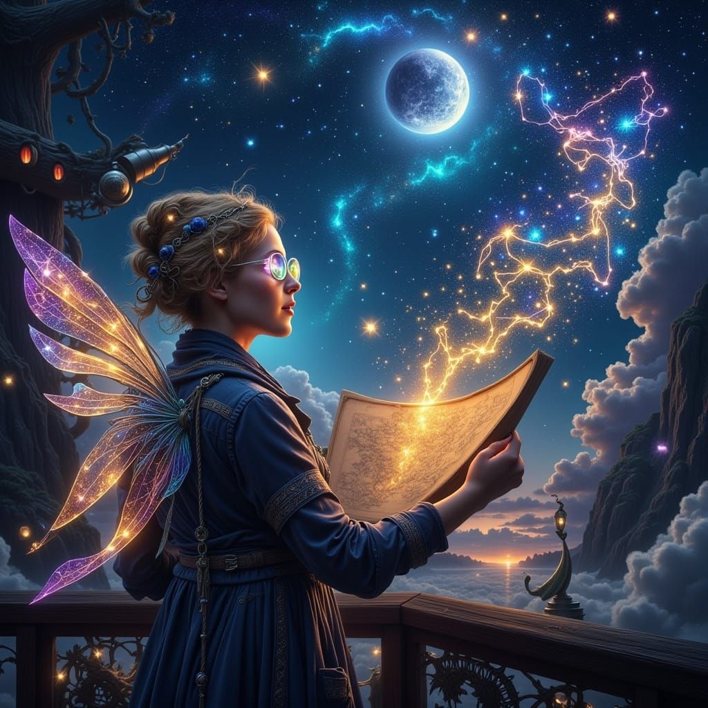 Celestial Cartographer Charts Cosmic Constellations