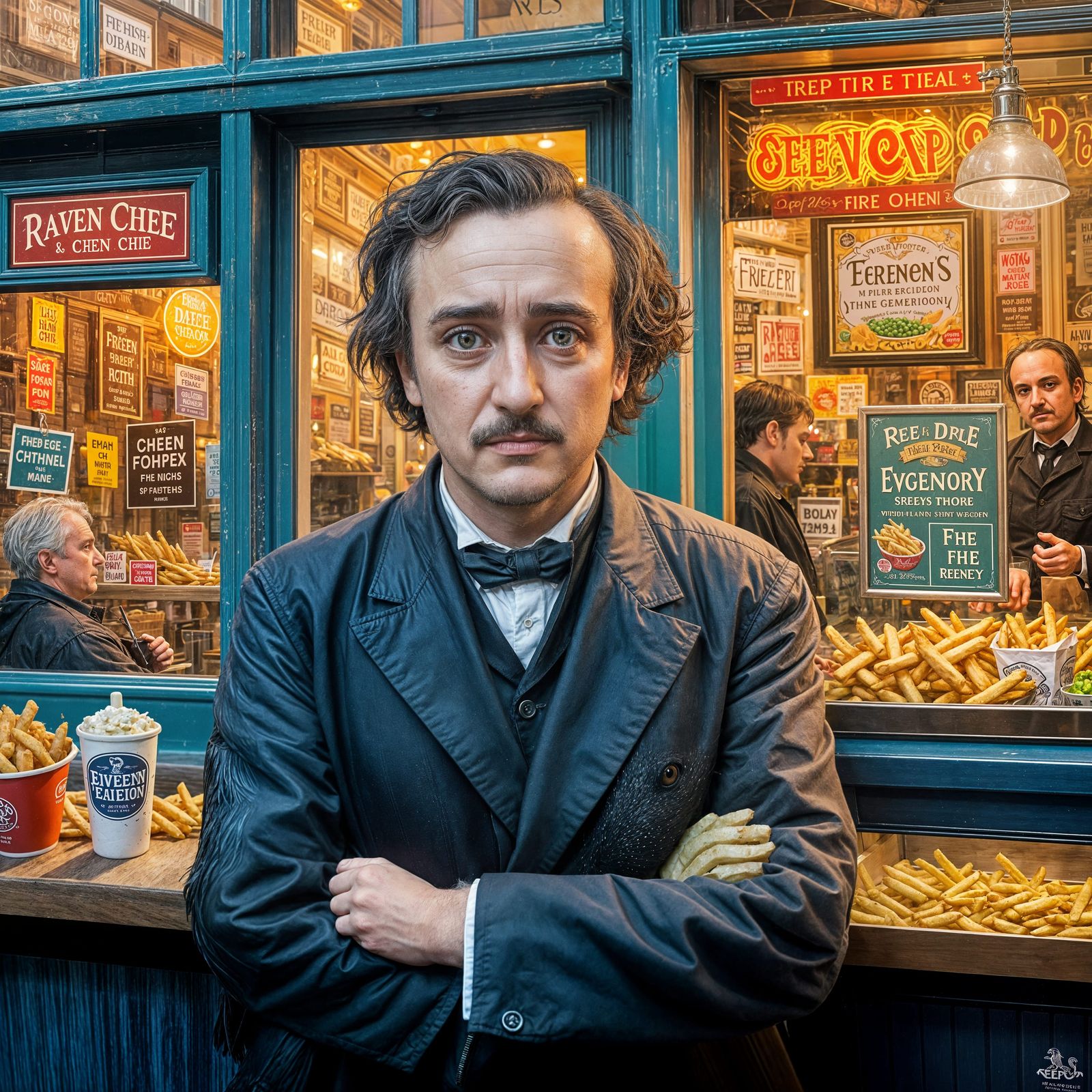 Poe Reborn: Fish and Chips in Liverpool