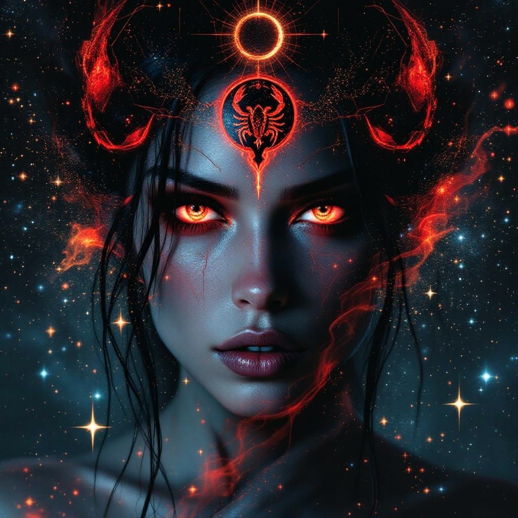 Enigmatic Scorpio Goddess of Passion and Mystery