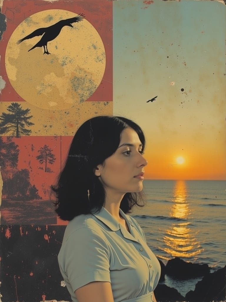 Golden Goddess in Celestial Glow