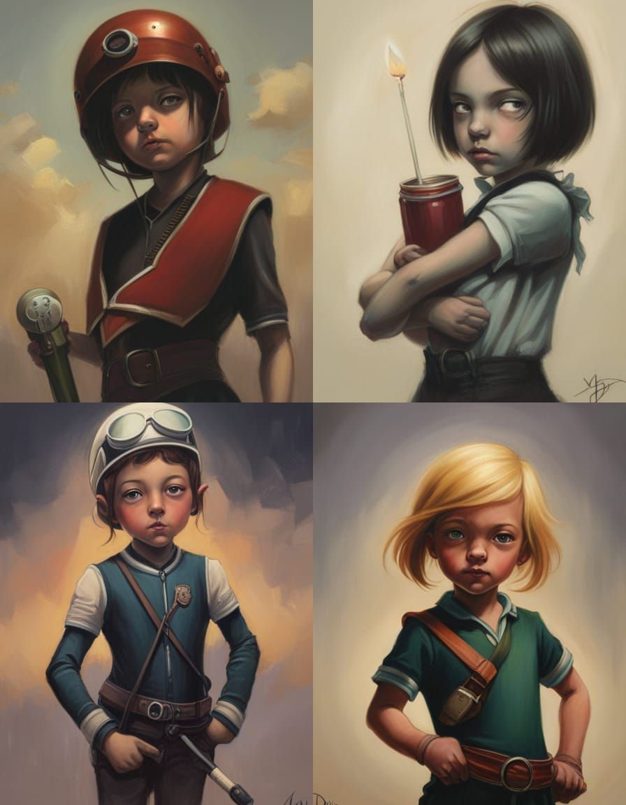 Artwork in the Style of Craig Davison