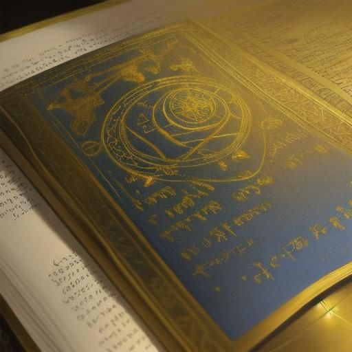 Alchemist's Transmutation Sketches in Illuminated Manuscript...