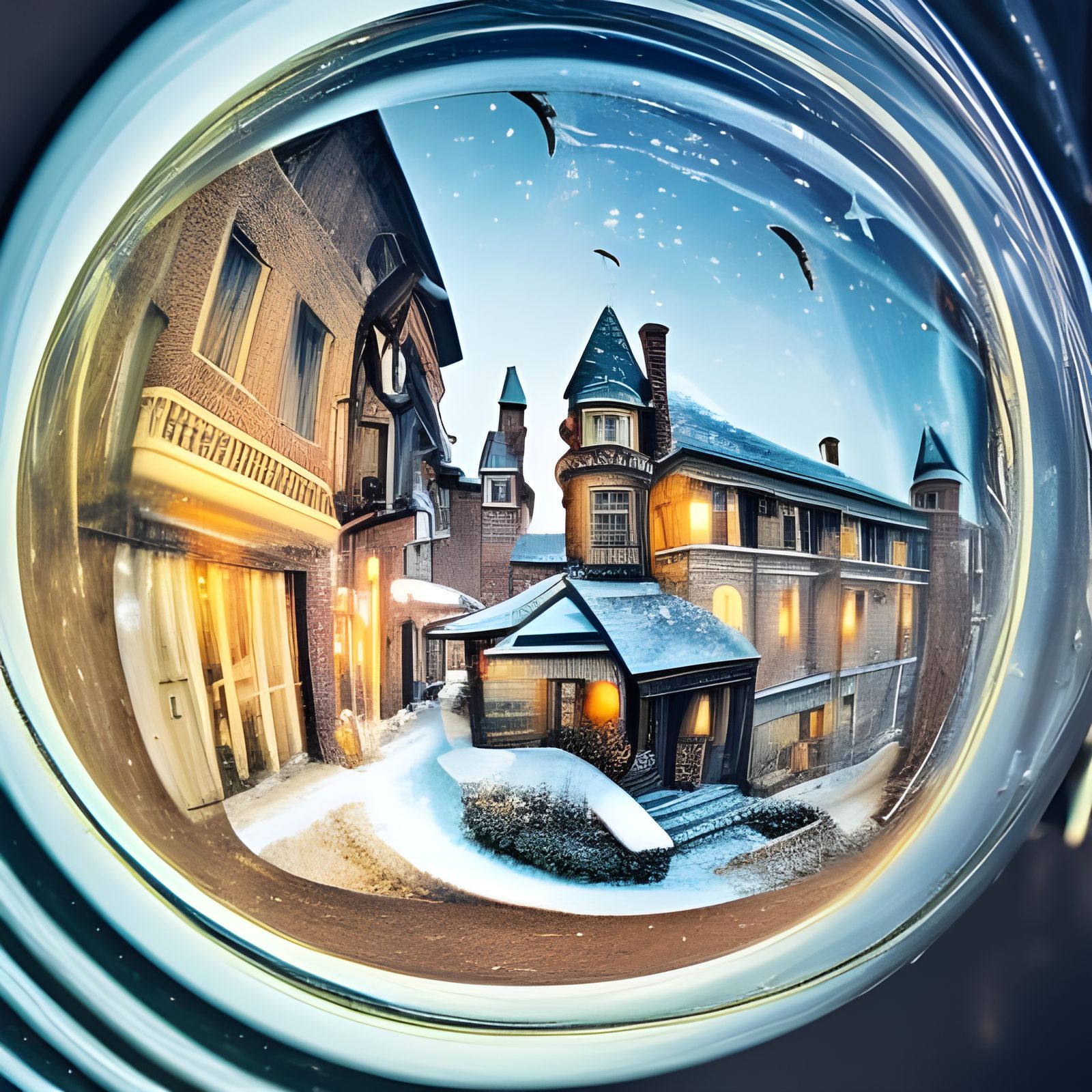 Snowy Window