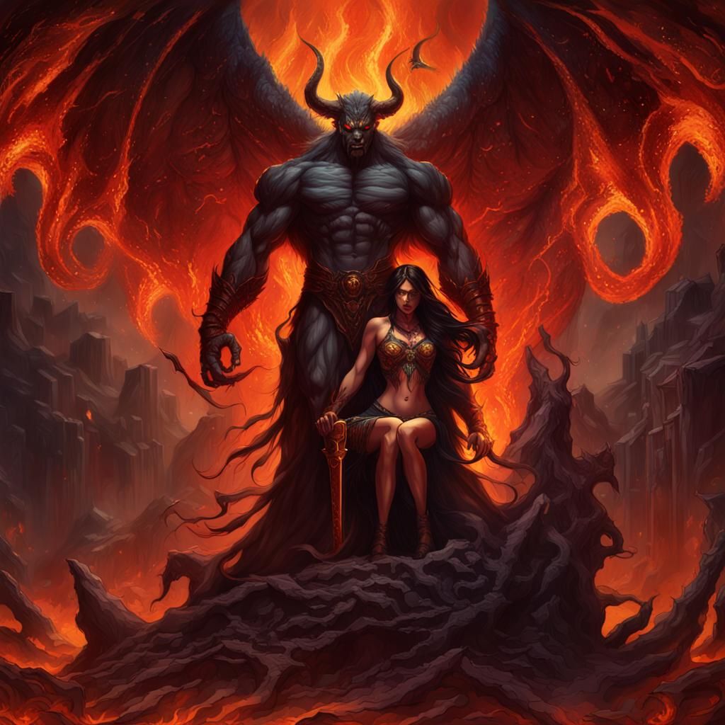 Lilith and Lucifer: A Demon Couple's Love in Hell