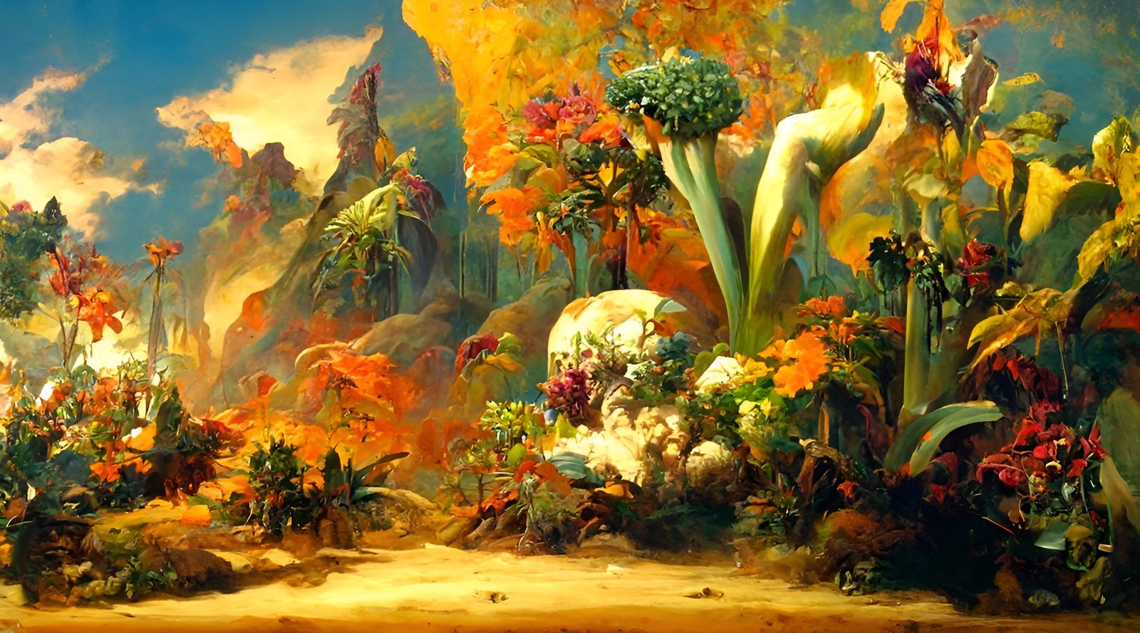 Explosion of Exotic Flora in Ultra-HD