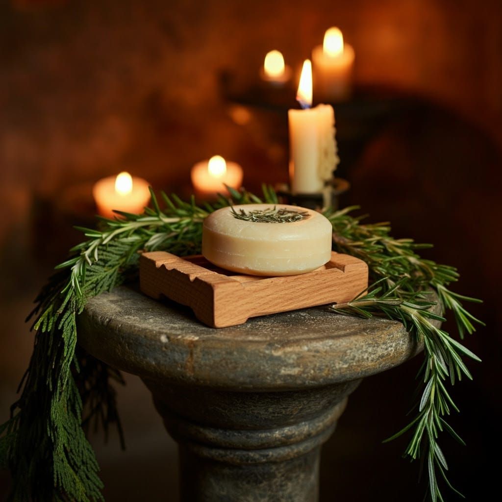 Medieval Beauty Rituals: Handcrafted Shampoo Bar in Ancient ...