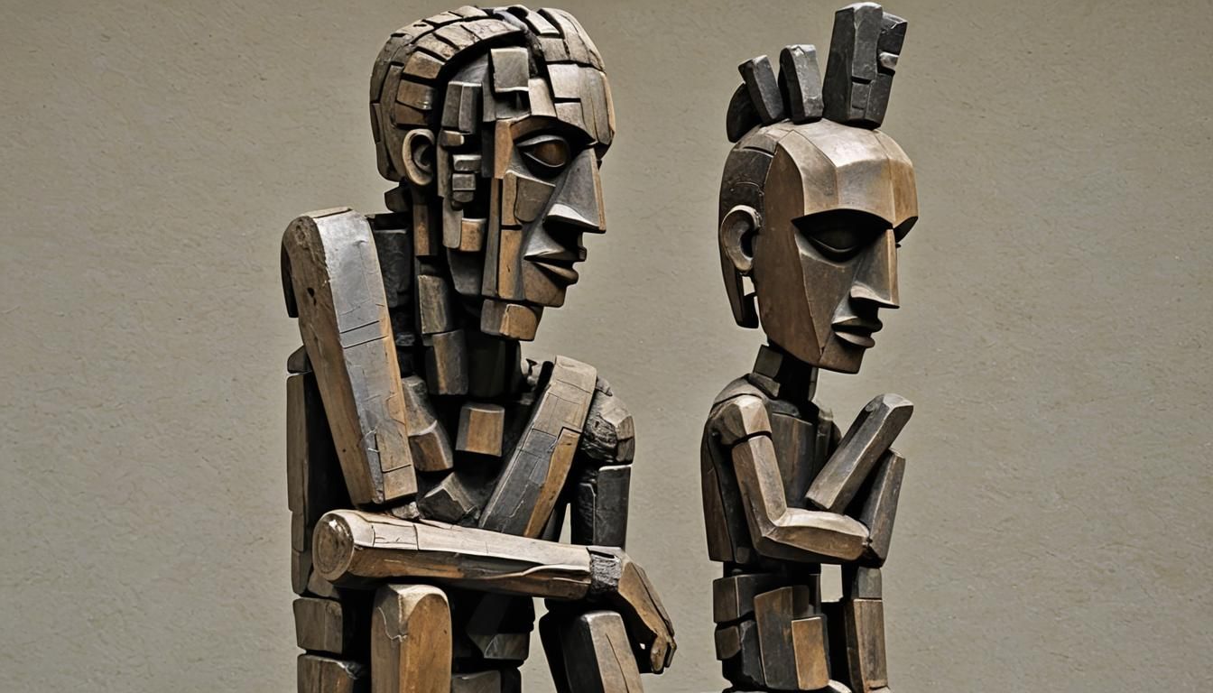 Art Brut Sculpture from a 21st Century Workshop