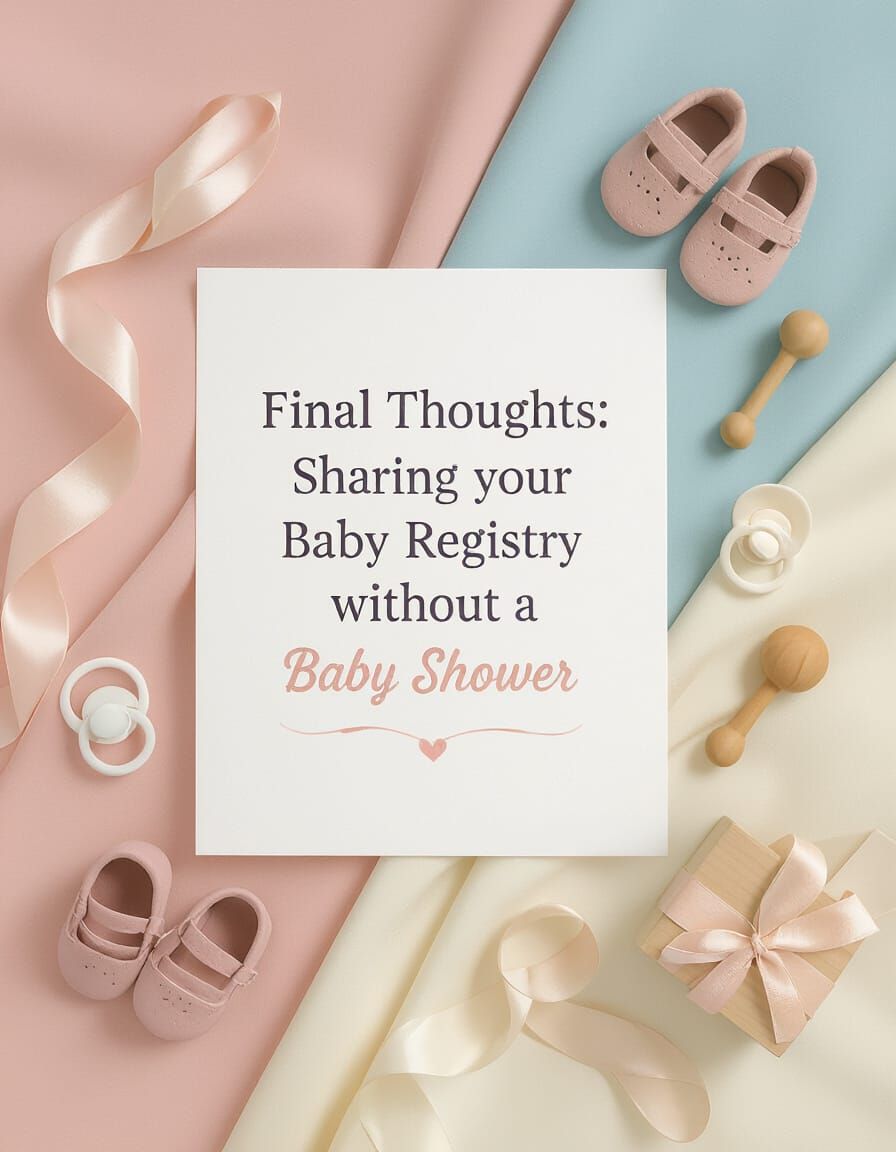 Pinterest Pin: Baby Registry Tips with Pastel Design
