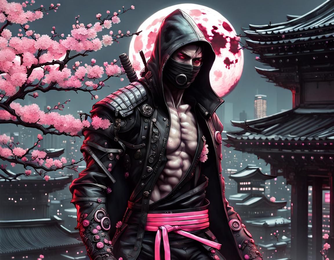 Cyberpunk Ninja Assassin