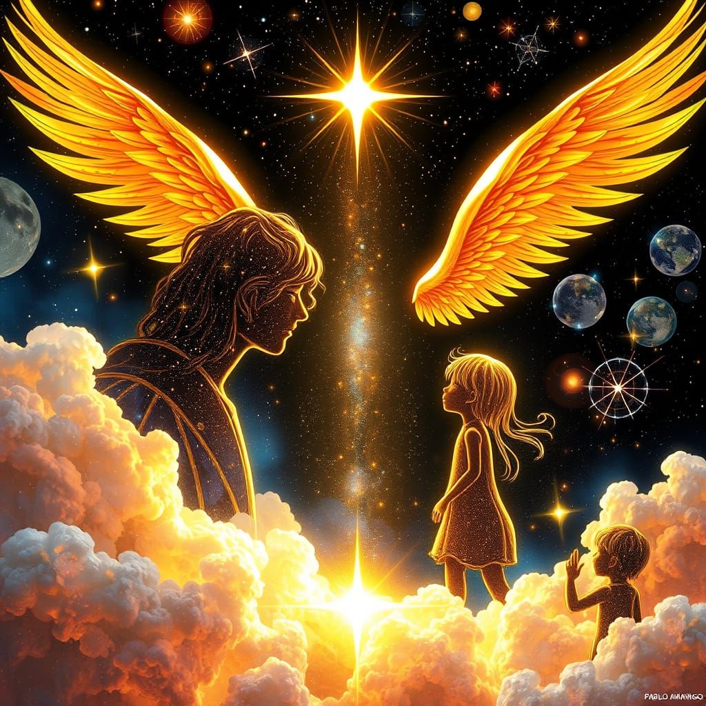 “Friends and family are a blessing, even when there are challenges. Remember that every person has their own guardian an...