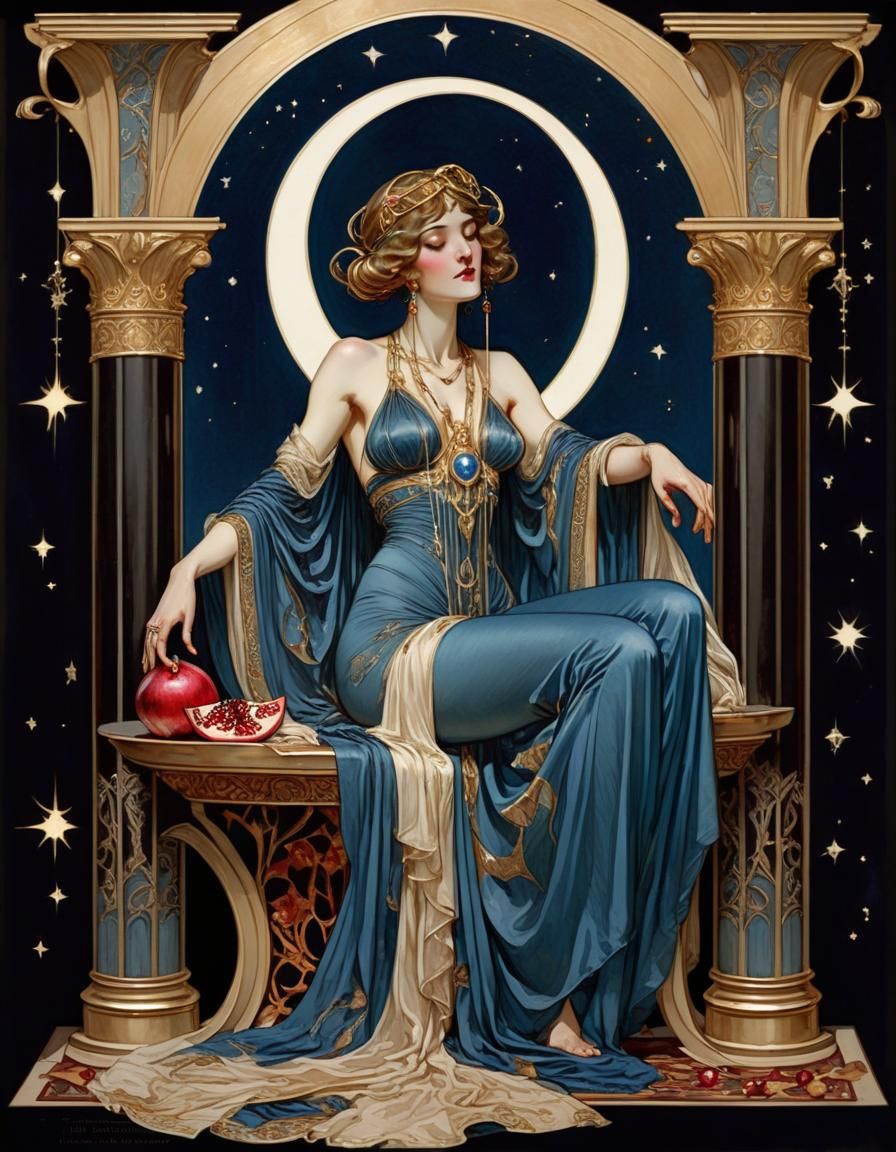 Tarot card: The High Priestess