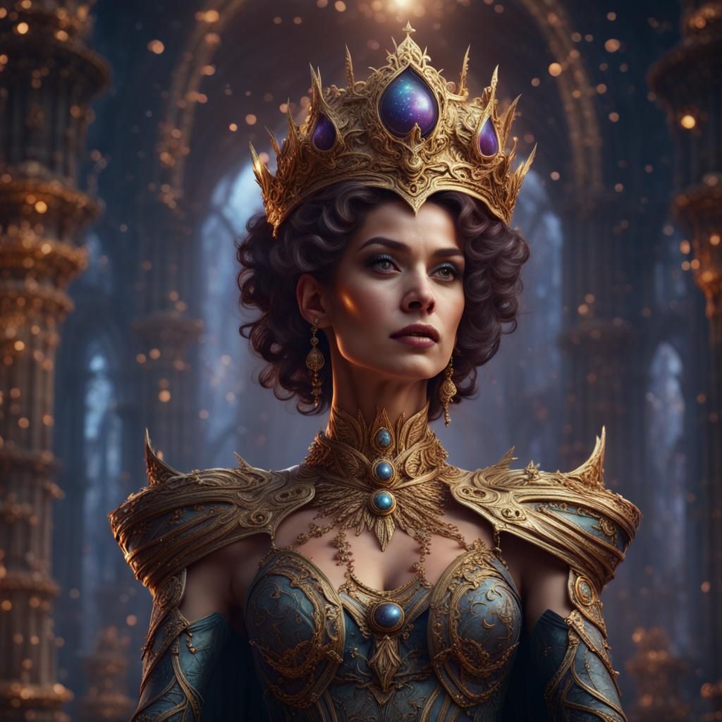 Fantastical Queen of the Universe Portrait