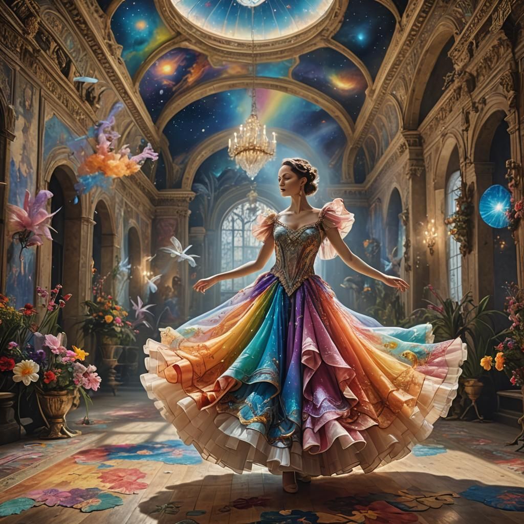 Cosmic Dancer in Enchanted Heaven Hall
