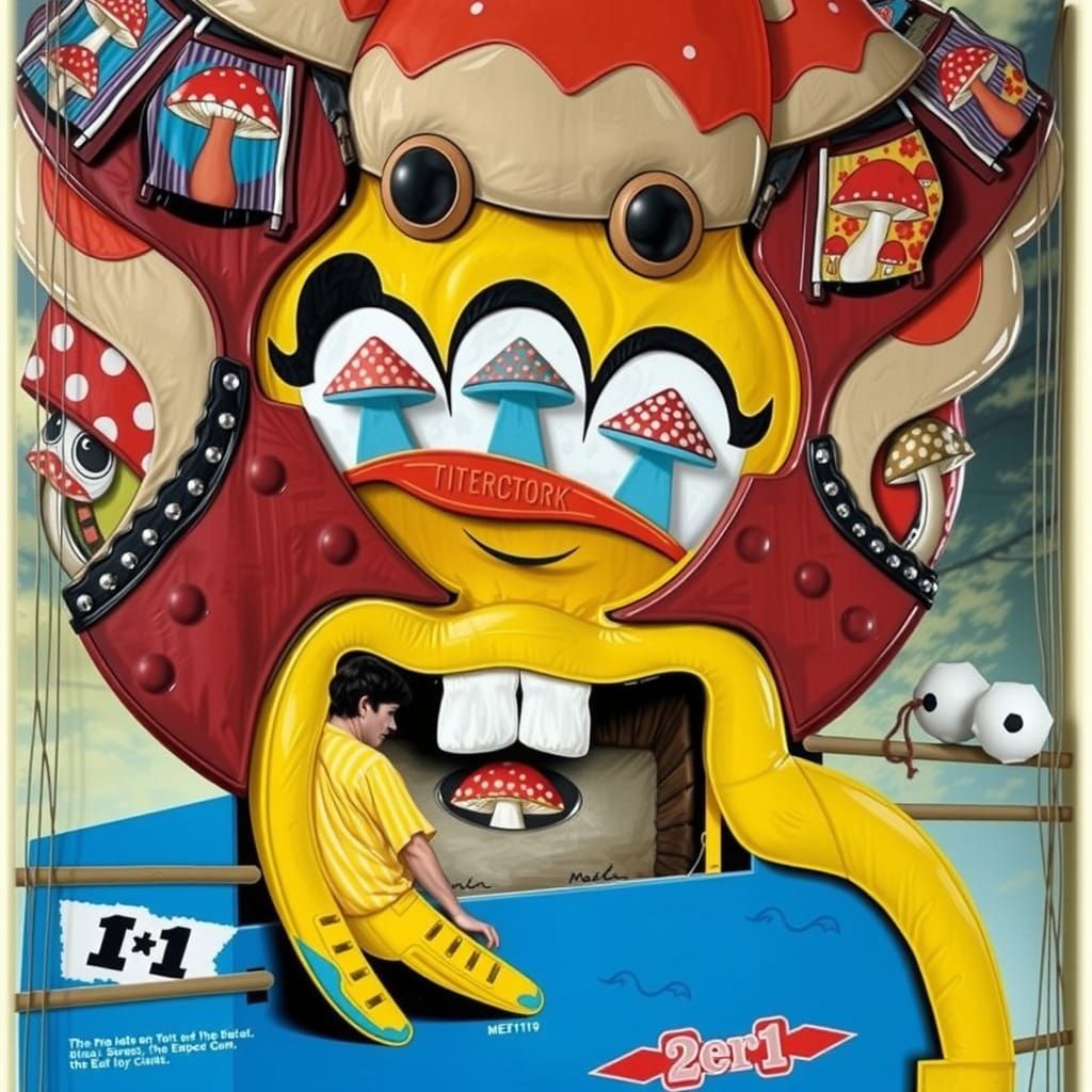 Surreal Centenarians and Mushroom Kingdom