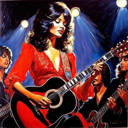 Abstract Blue Monochromatic AI-Generated Background