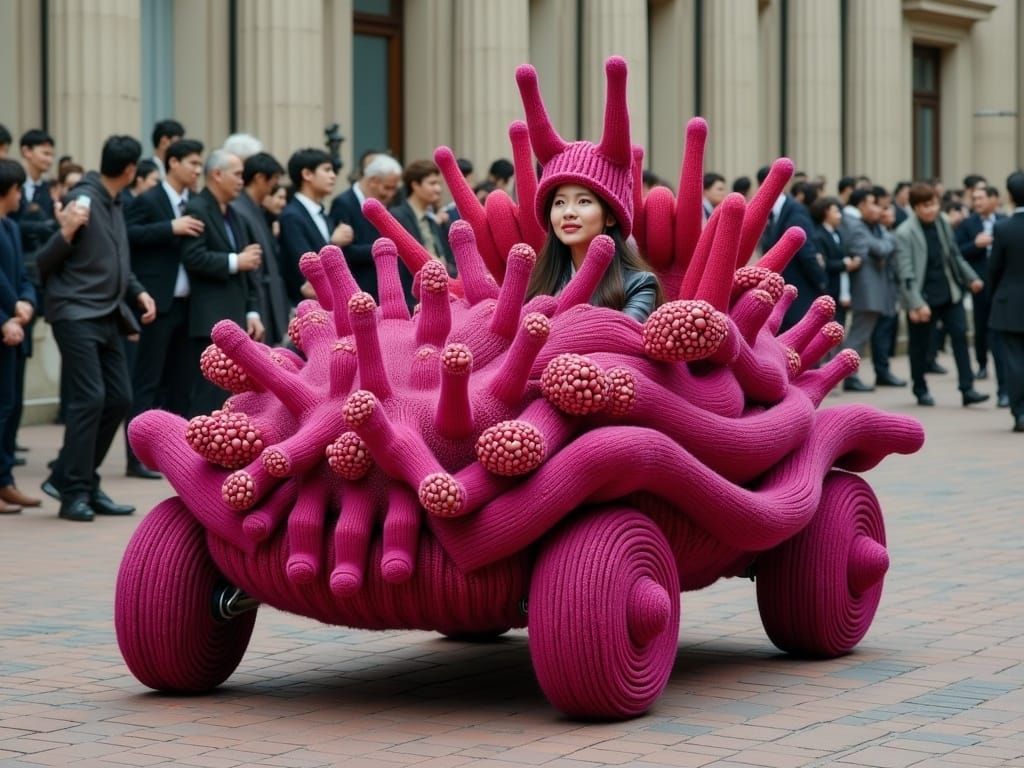Fingerpunk Wool Car in Japan