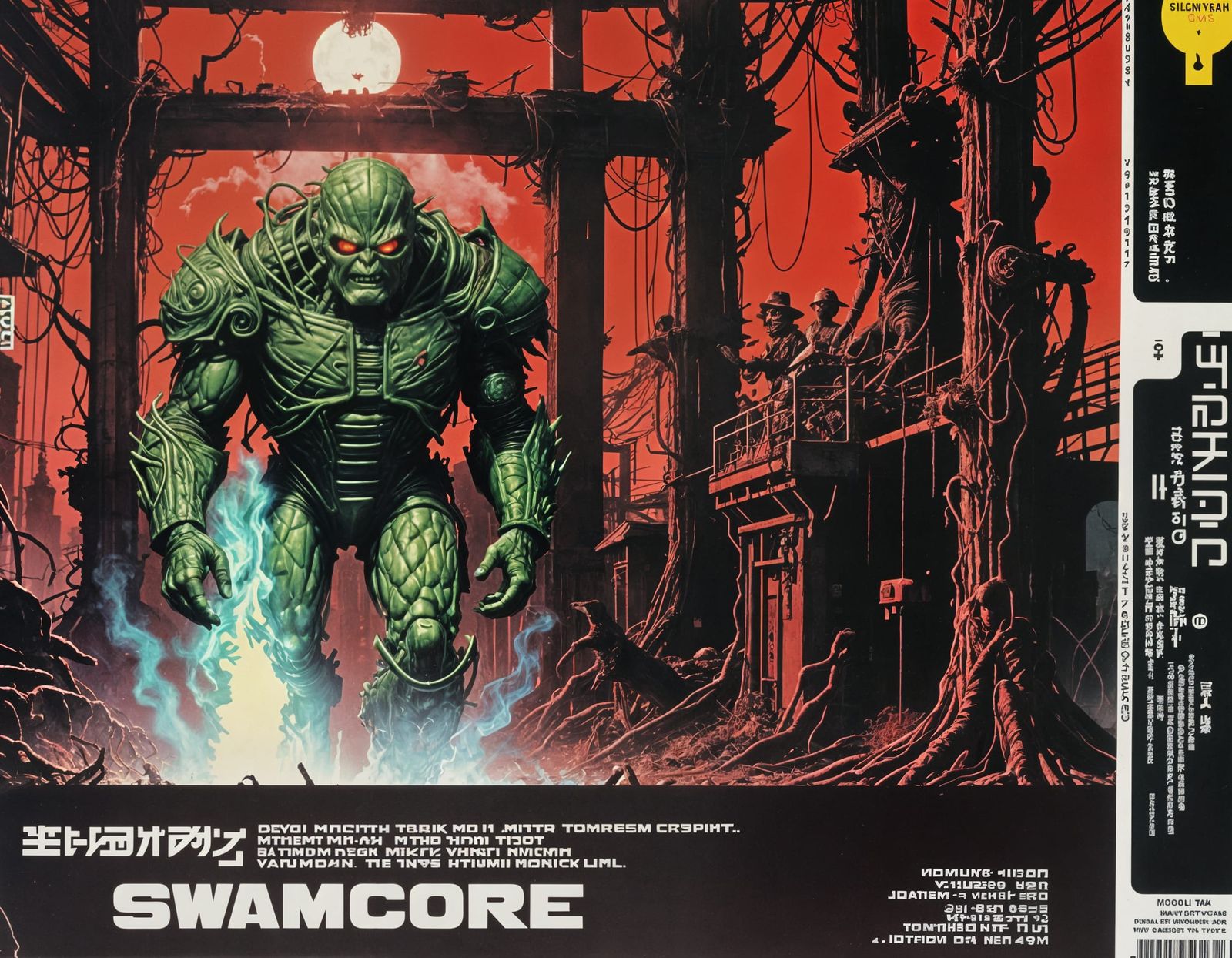 Liminal Dreamcore Fashion in Cyberpunk Horror