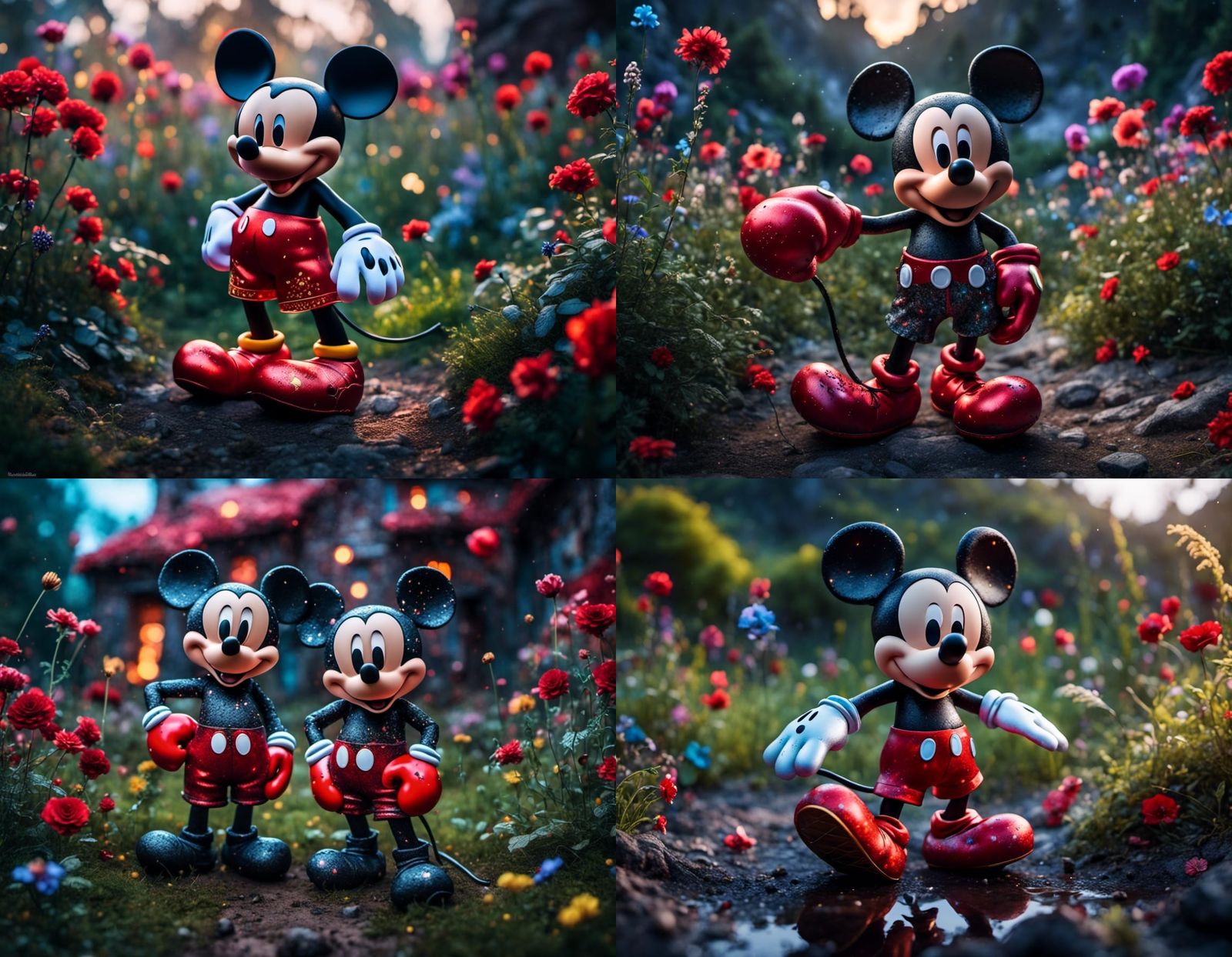Mickey Mouse Ready to Box, Detailed Splash Art