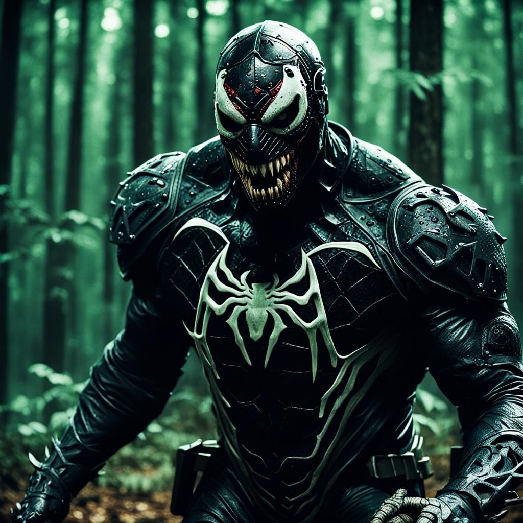 Jason Voorhees and Venom Symbiote Fusion