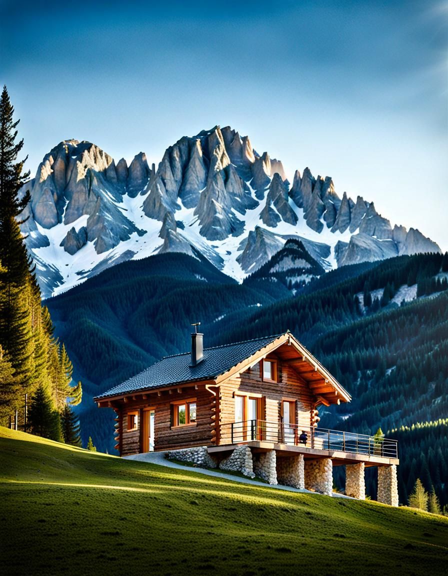 Charming Cottage Under a Sunny Sky