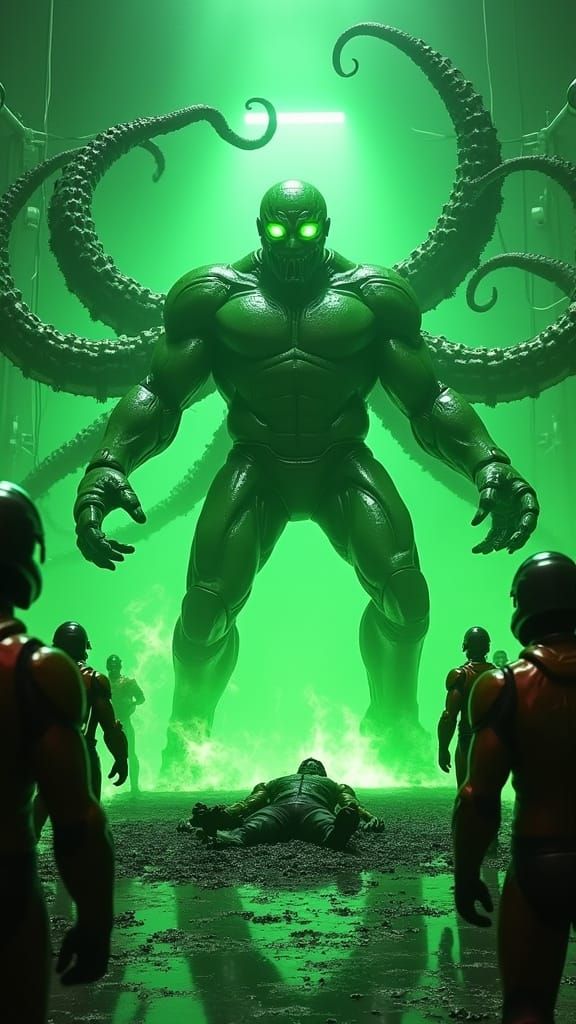Doctor Octopus: Neon Green Mechanical God