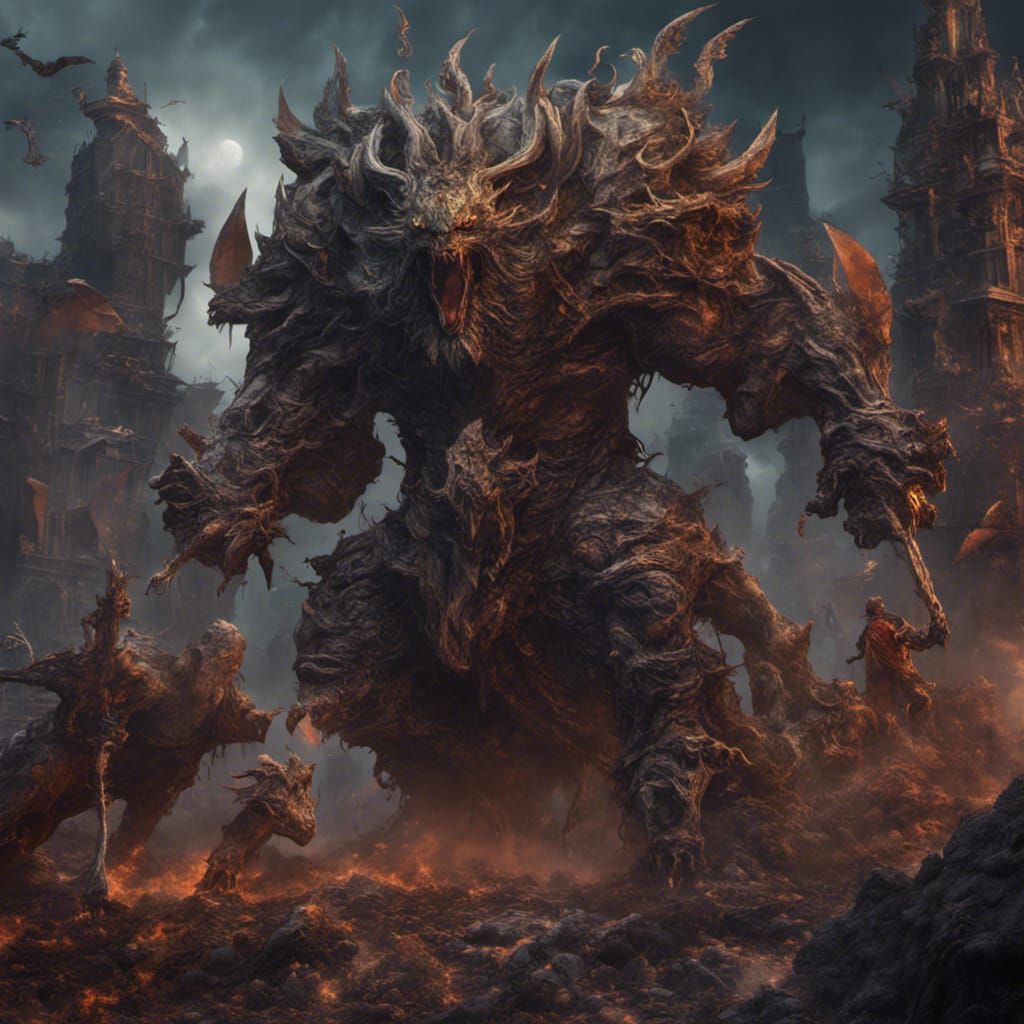 Fantastical Matte Painting with Intricate Details