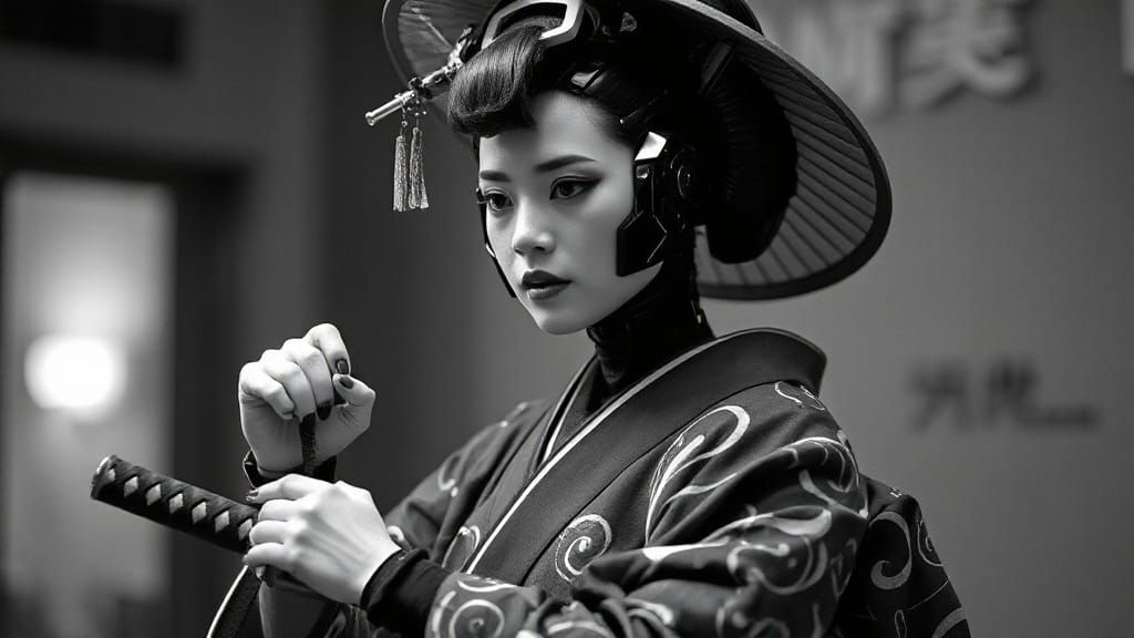 robotic geisha