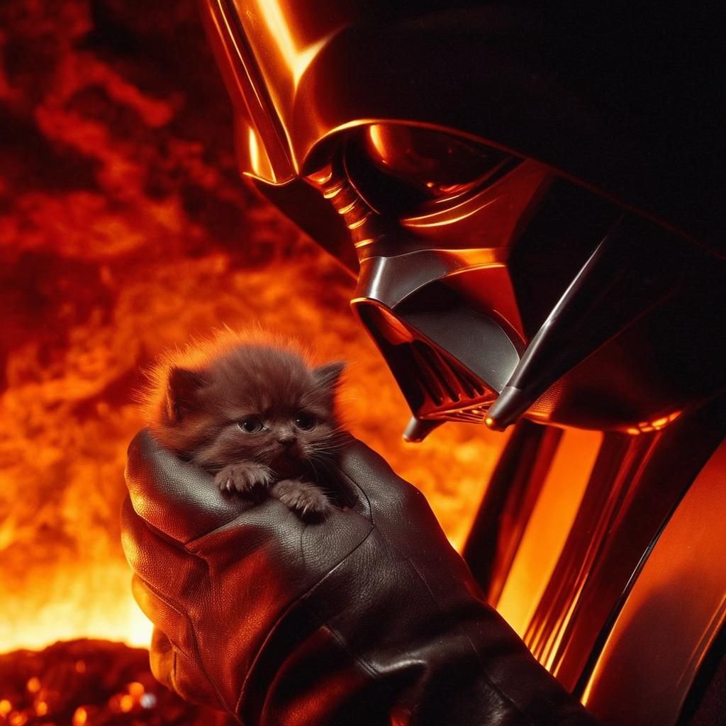 Darth Vader's Soft Side: A Sentimental Portrait