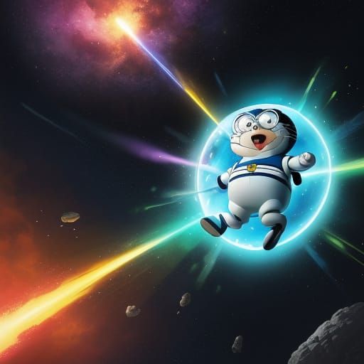 Doraemon Embarks on a Thrilling Time-Travel Adventure in Cyb...