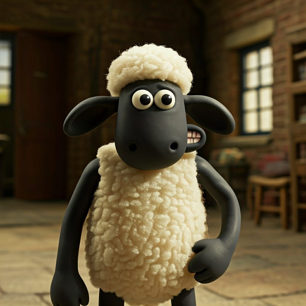 Shaun the Sheep's Arrival Among Strangers