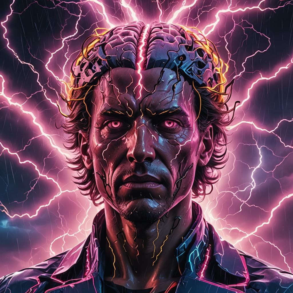 Electrical Brainstorm: Synthwave 2099 Masterpiece