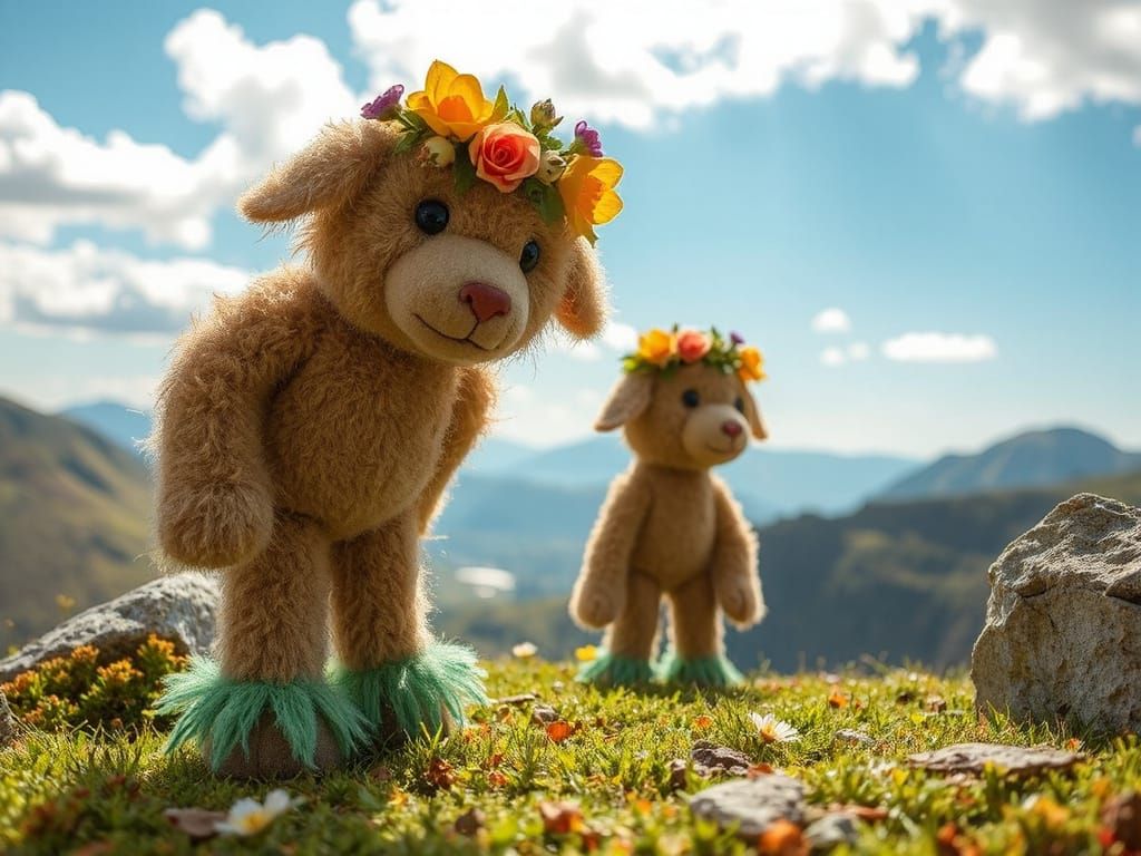 Flower-Teds Grassy Couture Atmospheric Perspective