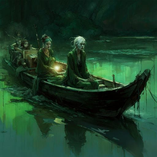 Crossing the River of Souls: Goth Art