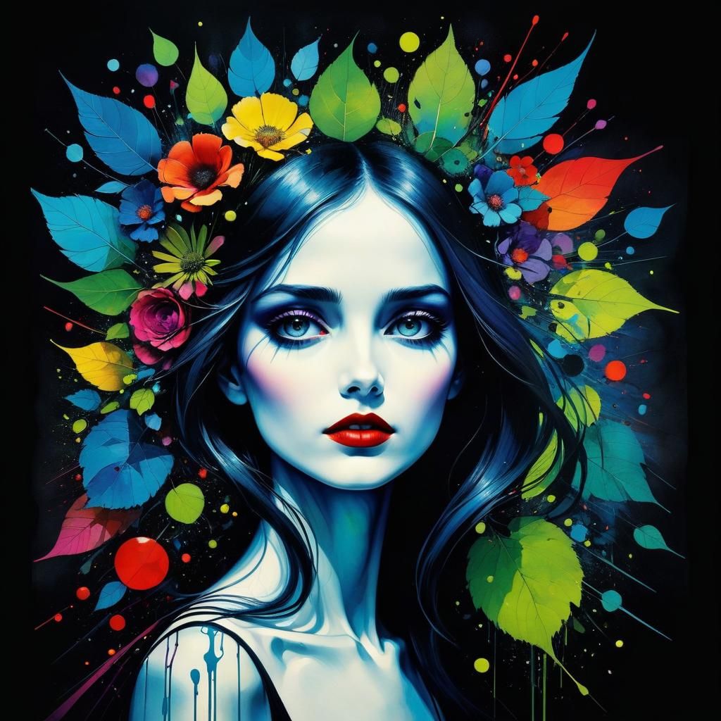 Surreal Collage Art Illustration of Life's Meaning