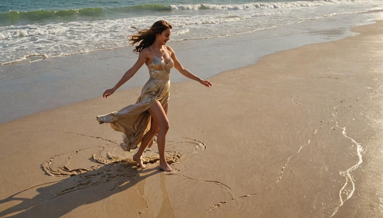 Tropical Beach Dance in Paradise