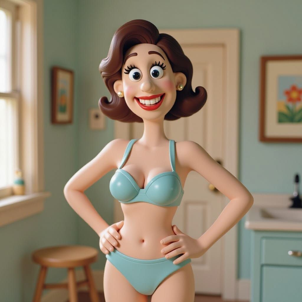 Aardman gromit styled what the milkman saw😉