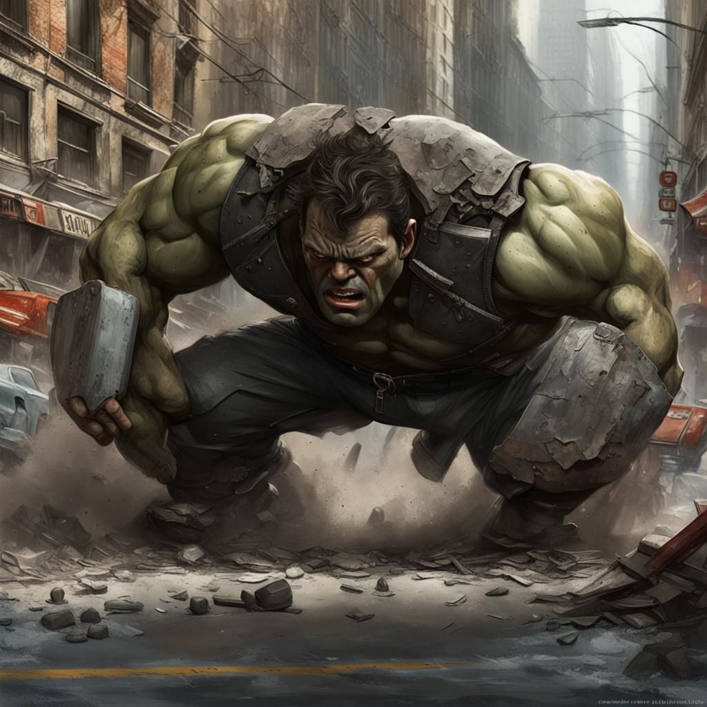 Rhino Rampage: Crushing Through Manhattan