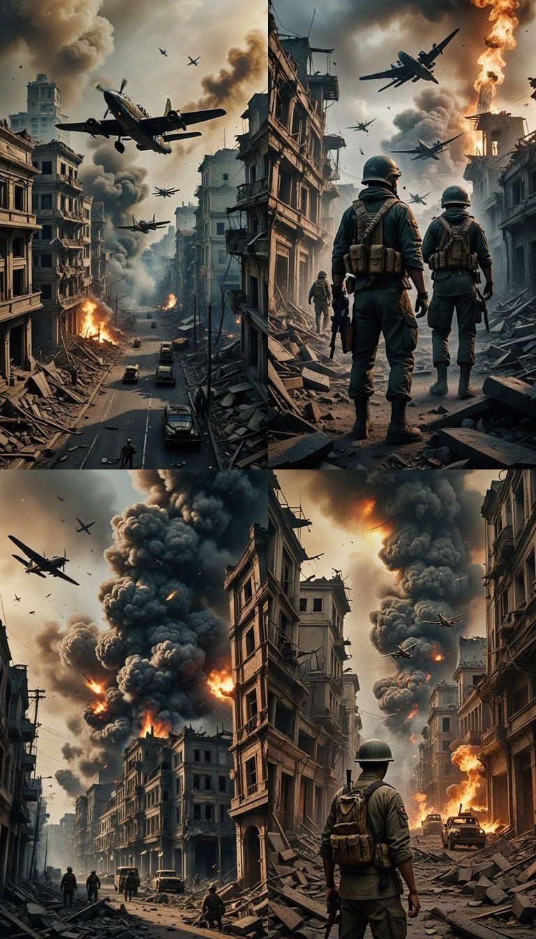 British Warplanes Engage Indonesian Resistance in Epic 1945 ...