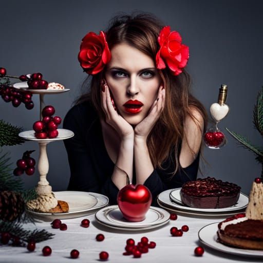 Macabre Christmas Feast of Ladies