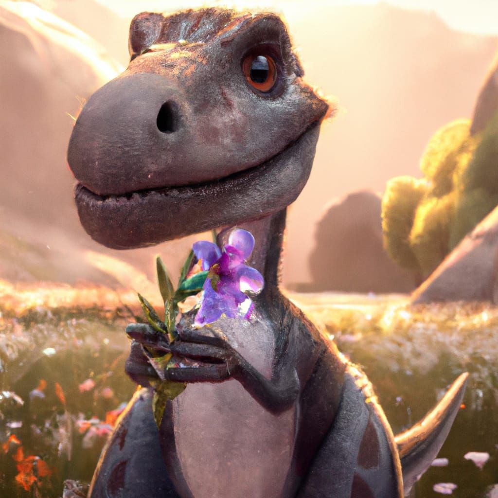 Even I grow up, I am going to be a 🦖