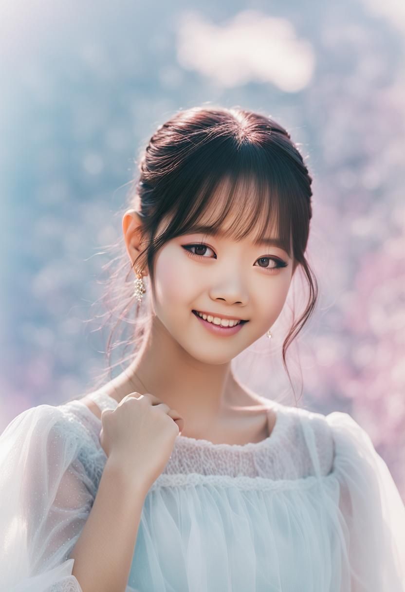 Blackpink Portrait in Ethereal Soft Focus