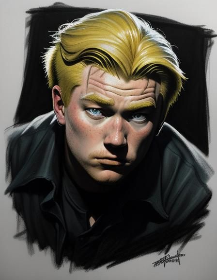 Kevin de Bruyne / charcoal style