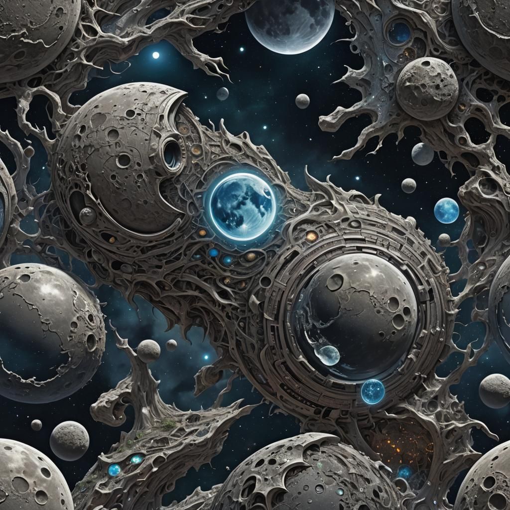 Monsters Attack Earth to Devour the Moon