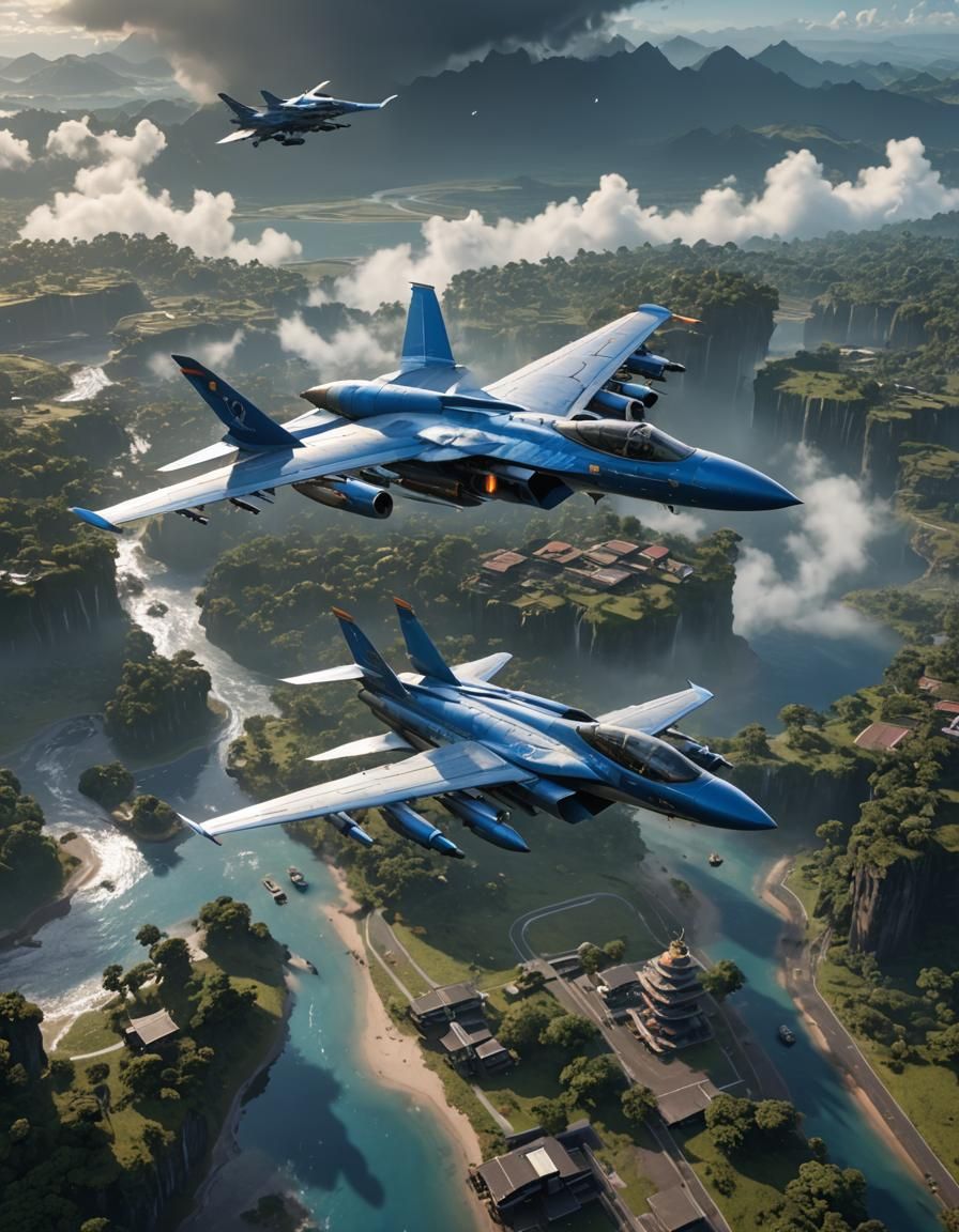 Airport View from Above in 3D Game Style