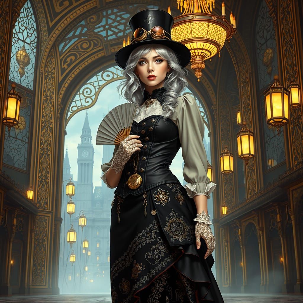 Sophie Hatter in Opulent Art Deco World