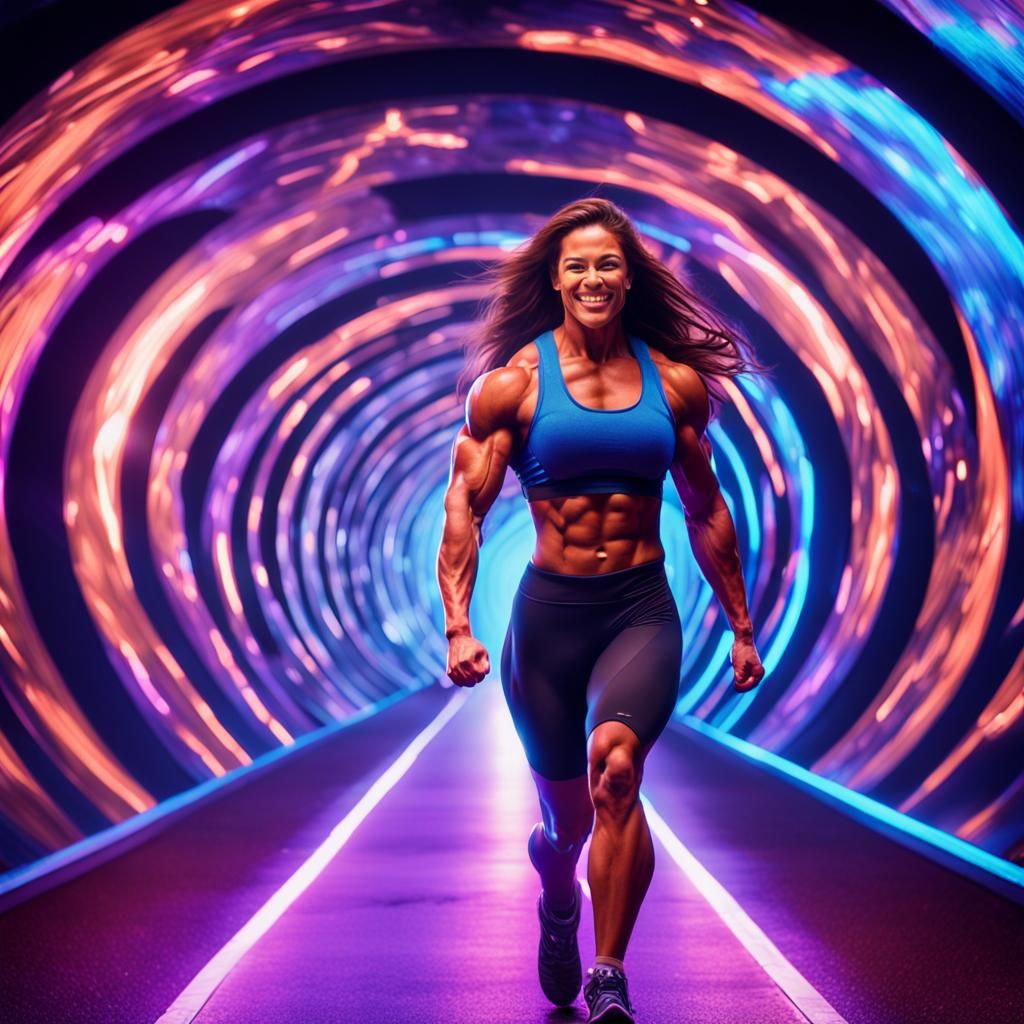 Woman Bodybuilder Walks Through Interdimensional Portal: Dig...