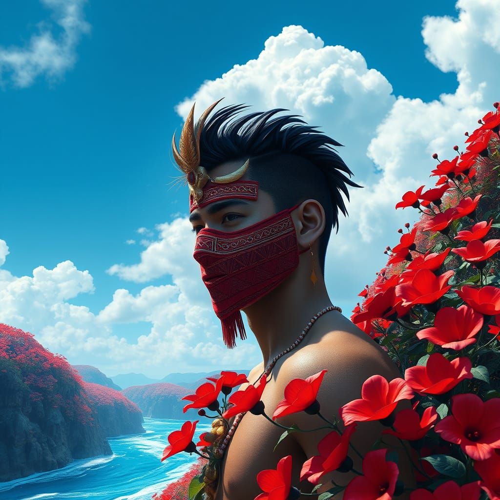 indigenous Amazon teen