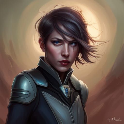 Demonic Eldritch Wasp Portrait in Hyperdetailed Style